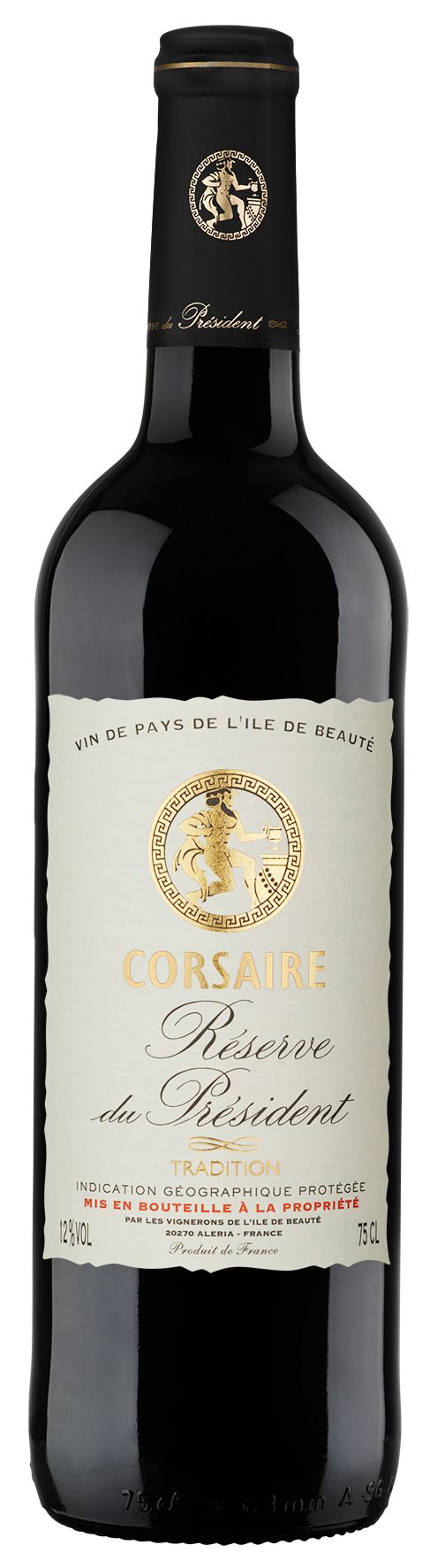 Corsaire Réserve du President Probierpaket (6 x 0,75l) + VINOX Winecards