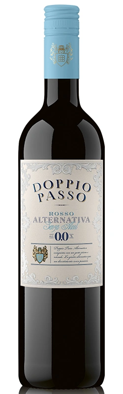 Doppio Passo Rosso Alternativa 0,0%, alkoholfrei, 0,75l