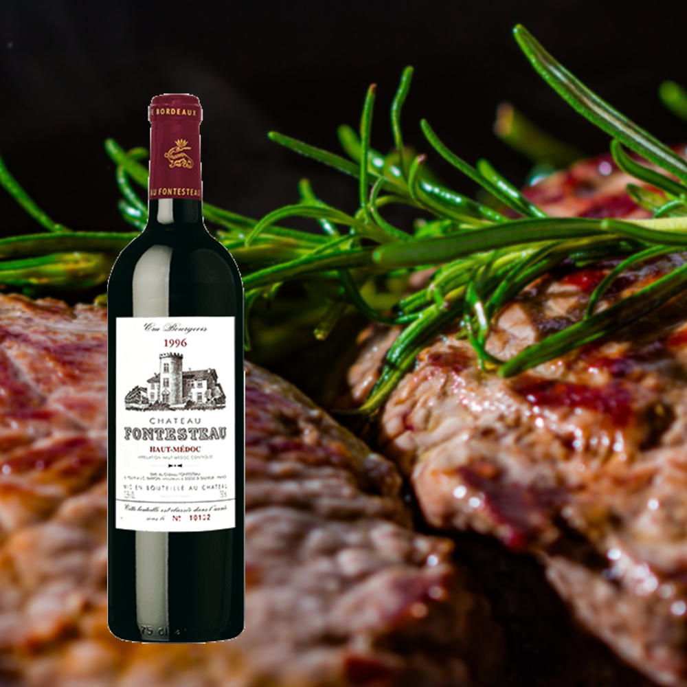 Château Fontesteau Cru Bourgeios, trocken, 1996, 0,75l