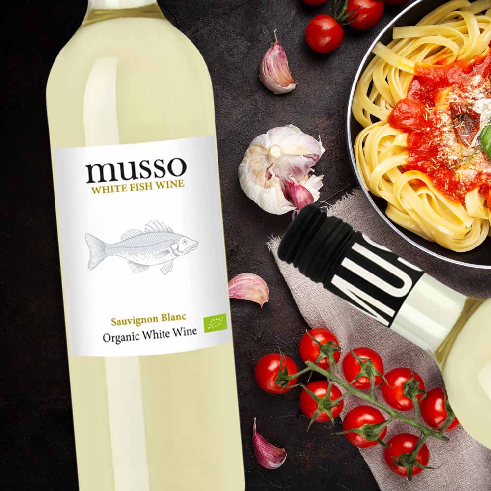 Musso Sauvignon Blanc Bio-Weißwein, trocken, 2023, 0,75l