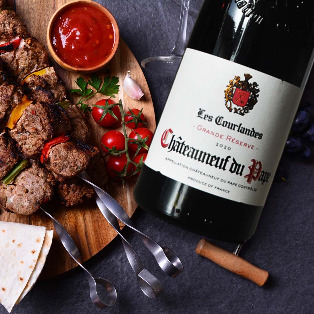 Les Courlandes Chateauneuf du Pape, trocken, 2021, 0,75l