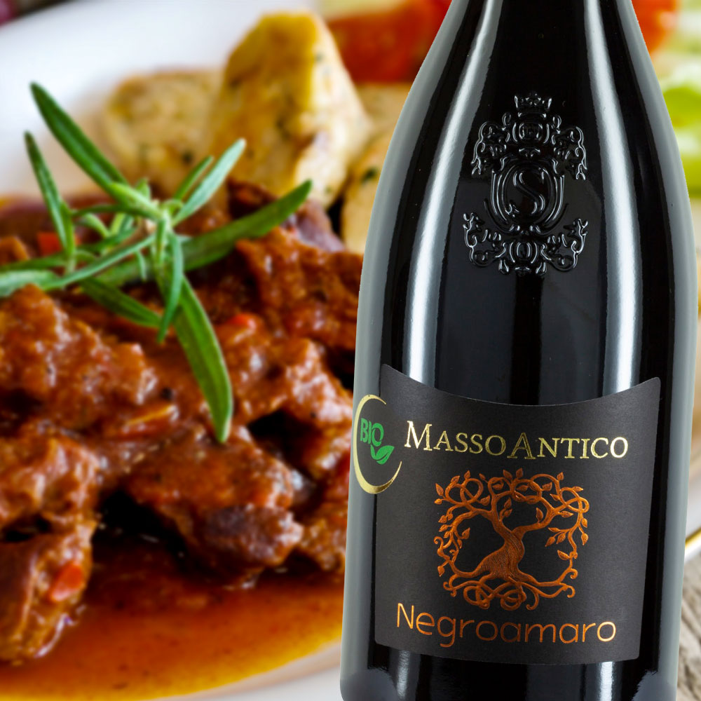 Masso Antico Negroamaro Salento, trocken, 2021, 0,75l