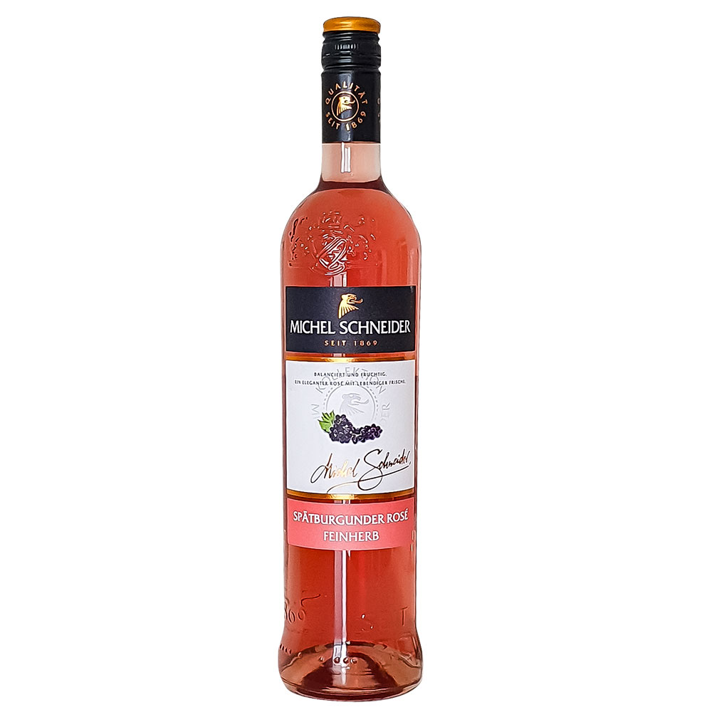 Michel Schneider Spätburgunder Rosé QbA, feinherb, 2022, 0,75l