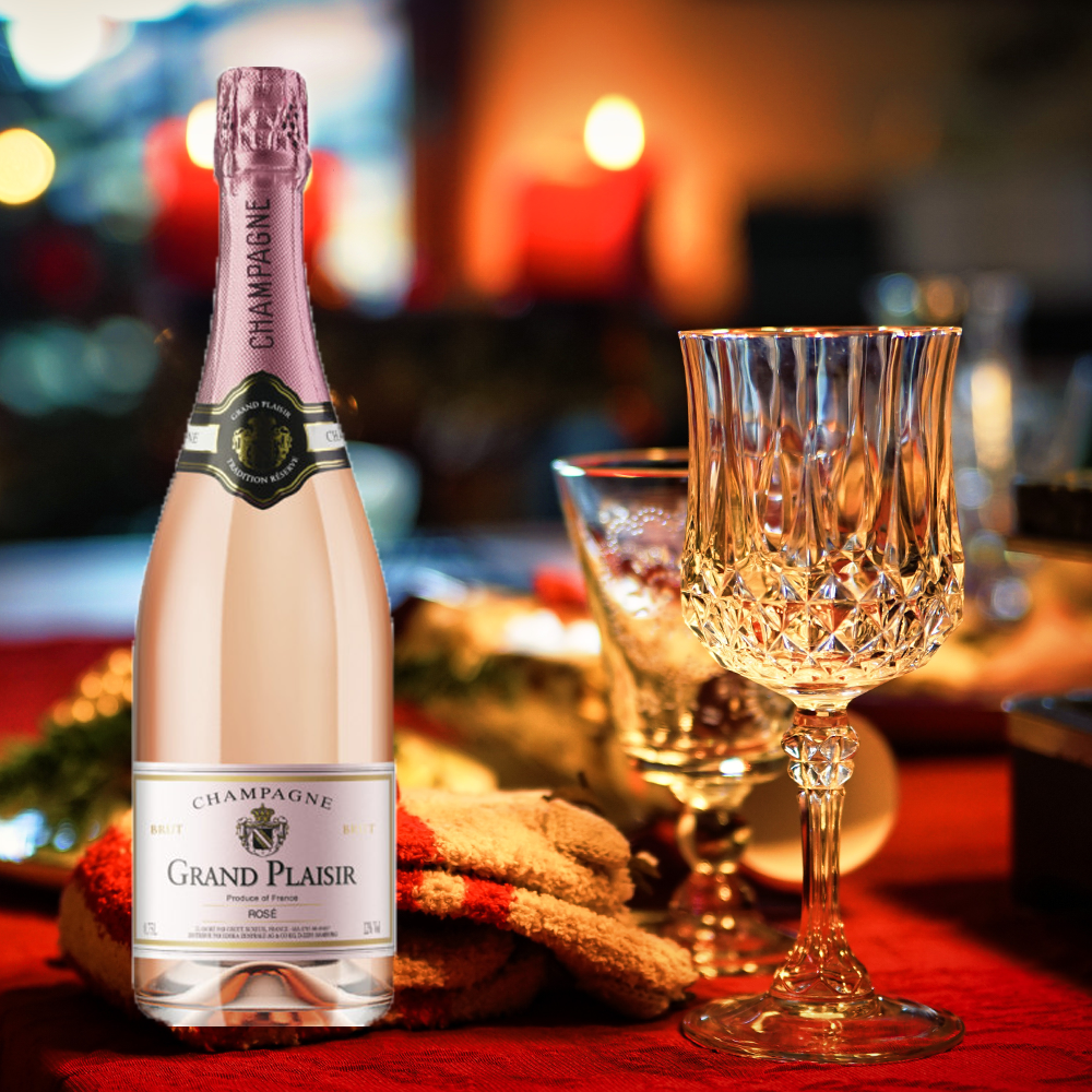 Gruet Grand Plaisir Rosé Champagne, trocken, 0,75l