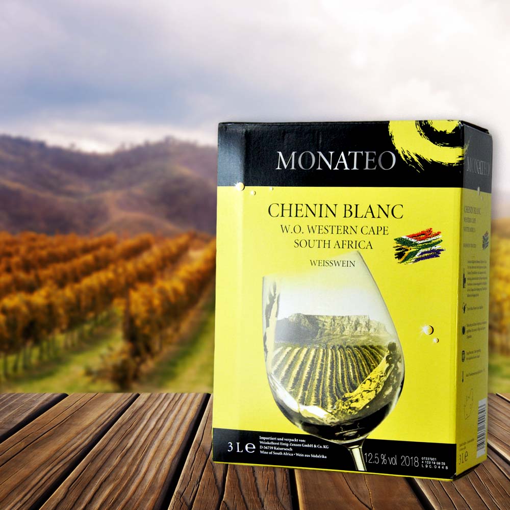 Monateo Chenin Blanc, trocken, 2024, Bag-in-Box, 3,0l