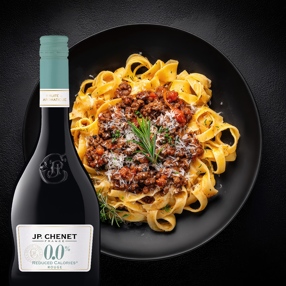 JP.Chenet 0,0% Rouge, alkoholfrei, 0,75l