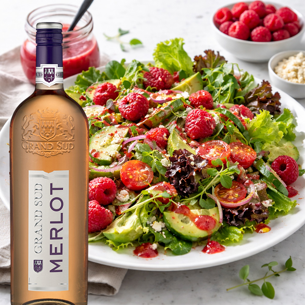 Grand Sud Merlot Rosé, trocken, 2024, 1,0l