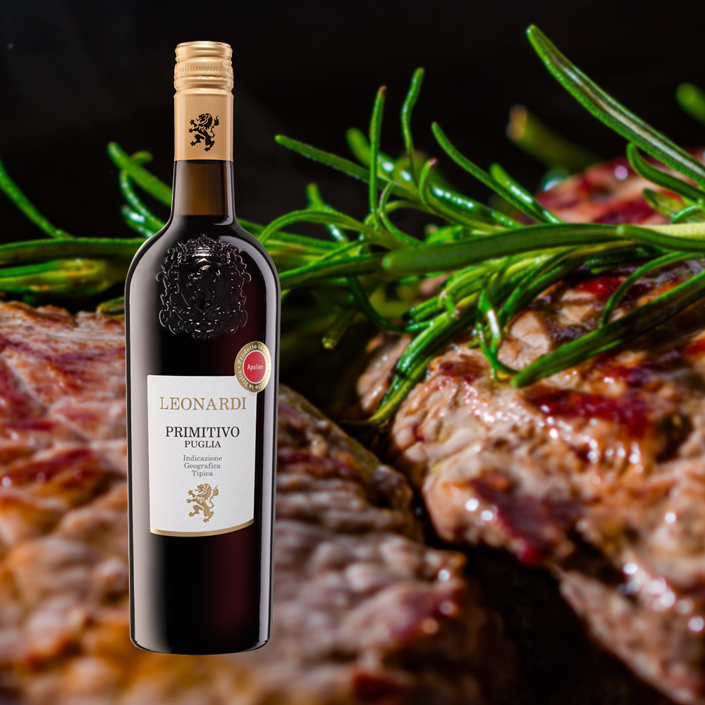 Leonardi Primitivo Puglia, trocken, 2023, 0,75l