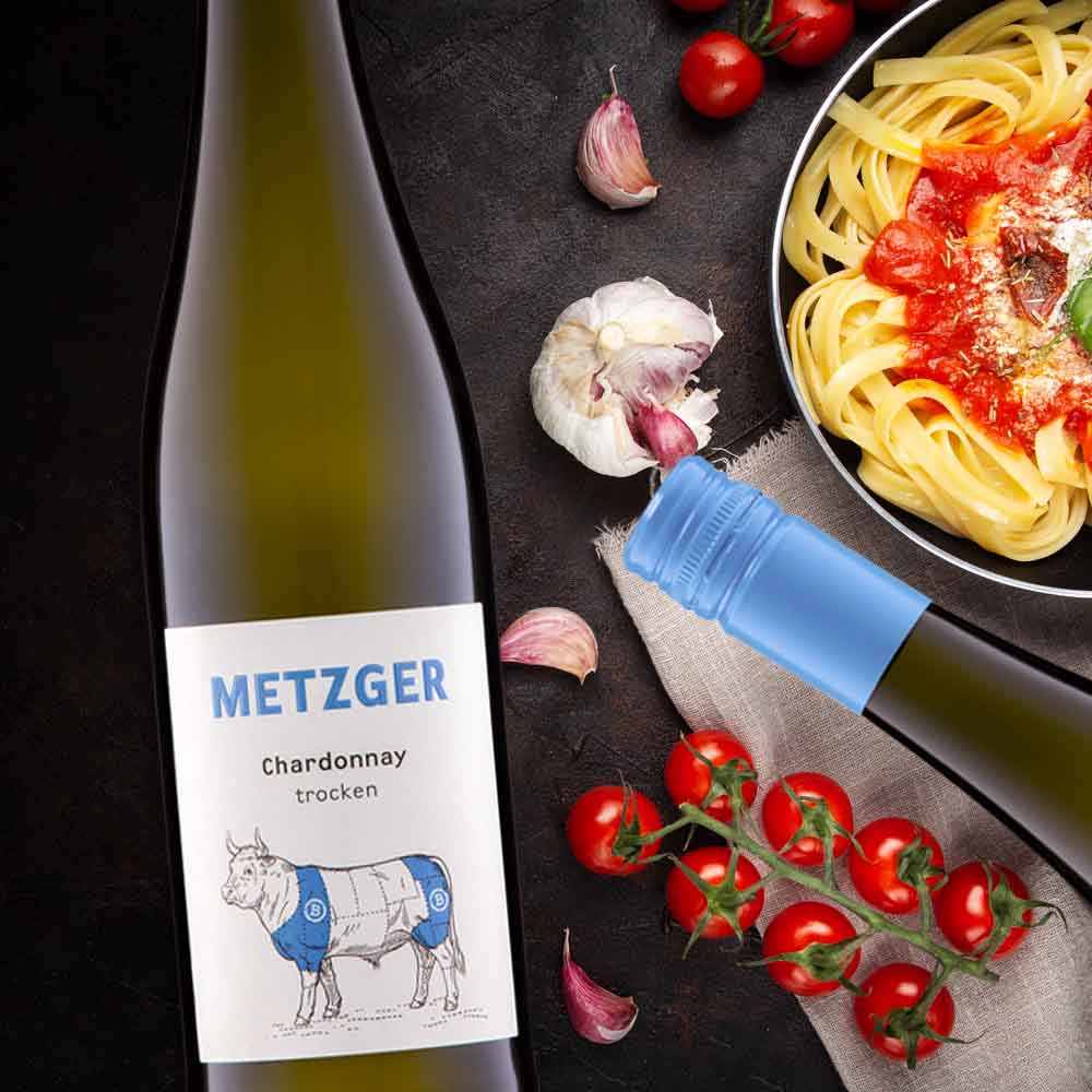 Weingut Metzger Chardonnay, trocken, 2021, 0,75l