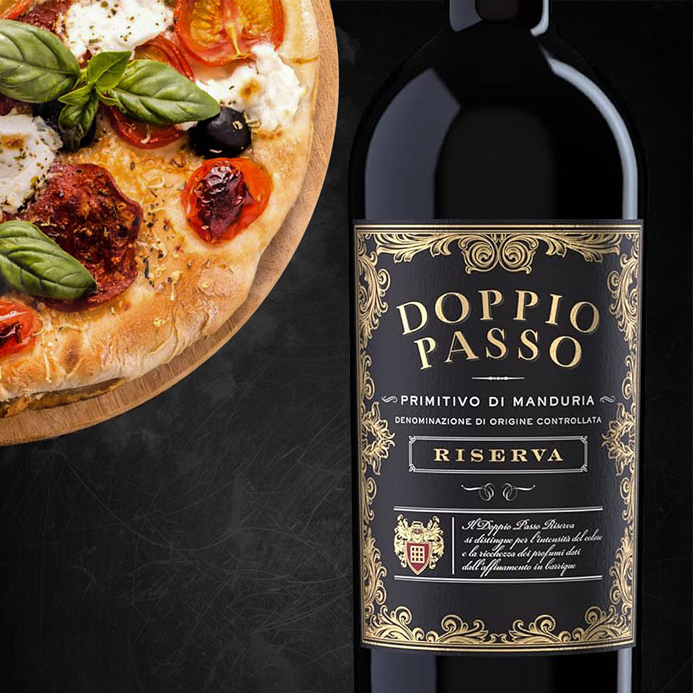 Doppio Passo Primitivo di Manduria Riserva, trocken, 2021, 0,75l