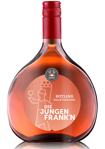 GWF Die Jungen Frank'n Rotling QbA, halbtrocken, 2024, 0,75l