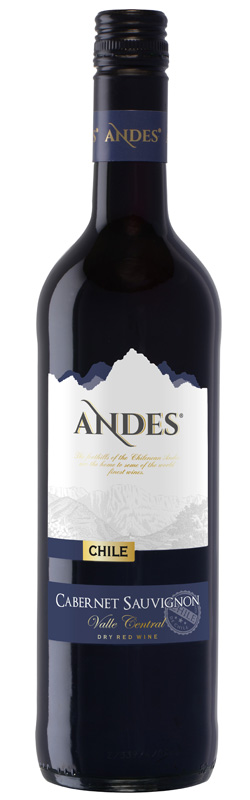 Andes Cabernet Sauvignon, trocken, 2022, 0,75l
