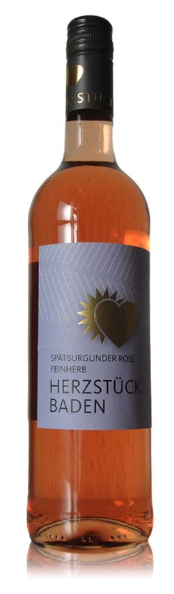 Herzstück Baden Spätburgunder Rosé, feinherb, 2021, 0,75l