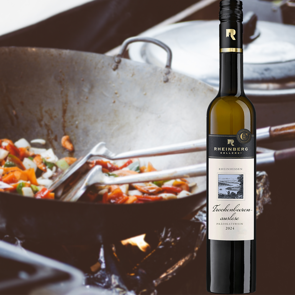 Kopie von Rheinberg Trockenbeerenauslese Prädikatswein, süß, sortenreines Weinpaket  (6x0,375l)