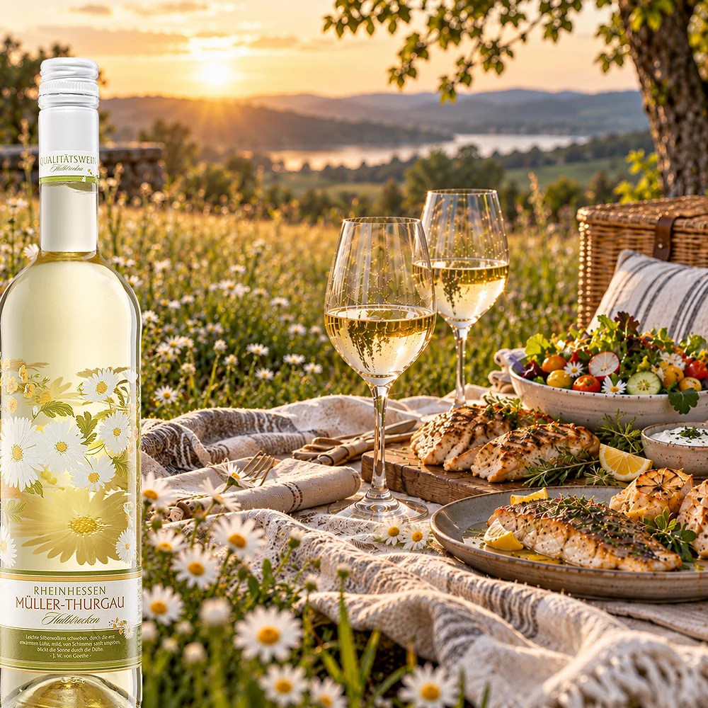 Blütentanz Müller-Thurgau QbA, halbtrocken, 2025, 0,75l