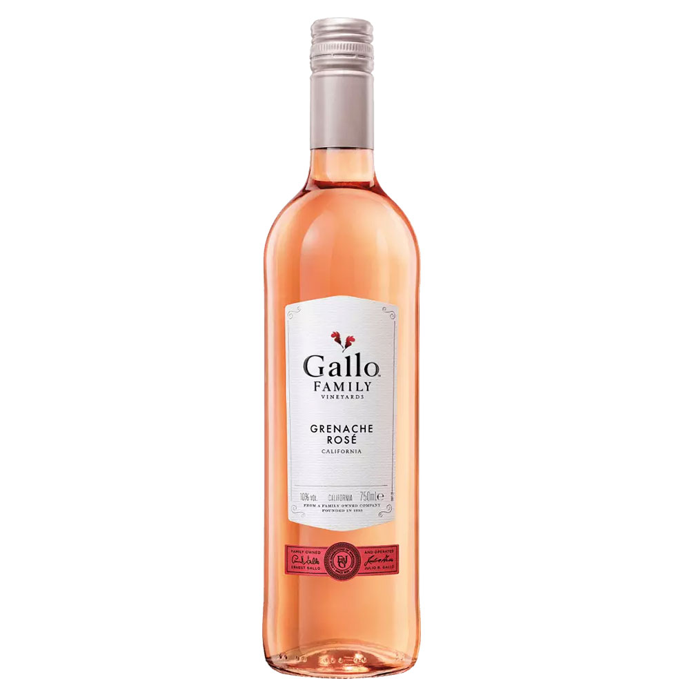 Gallo Rosé Probierpaket, lieblich (6 x 0,75l) + VINOX Winecards