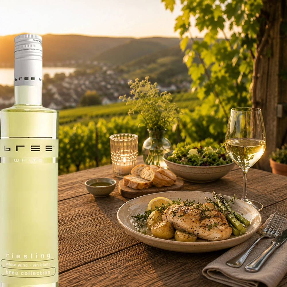 Bree Riesling QbA, feinherb, 2023, 0,25l