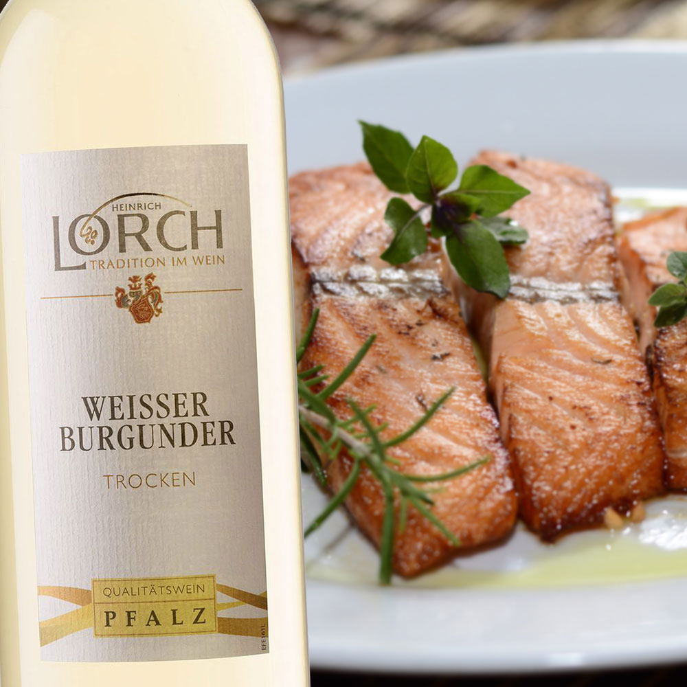 Lorch Weisser Burgunder QbA, trocken, 2023, 1,0l