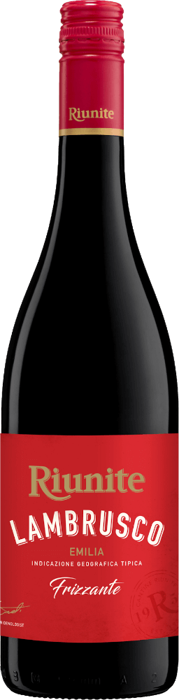 Riunite Lambrusco Emilia Rosso IGT, süß, 0,75l