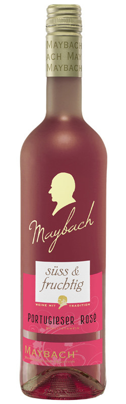 Maybach Portugieser Rosé QbA, süß&fruchtig, 2022, 0,75l