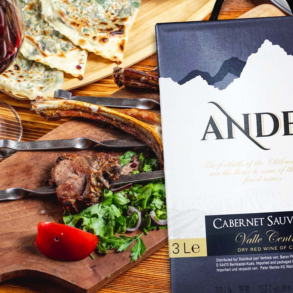 Andes Cabernet Sauvignon, trocken, 2023, Bag-in-Box, 3,0l