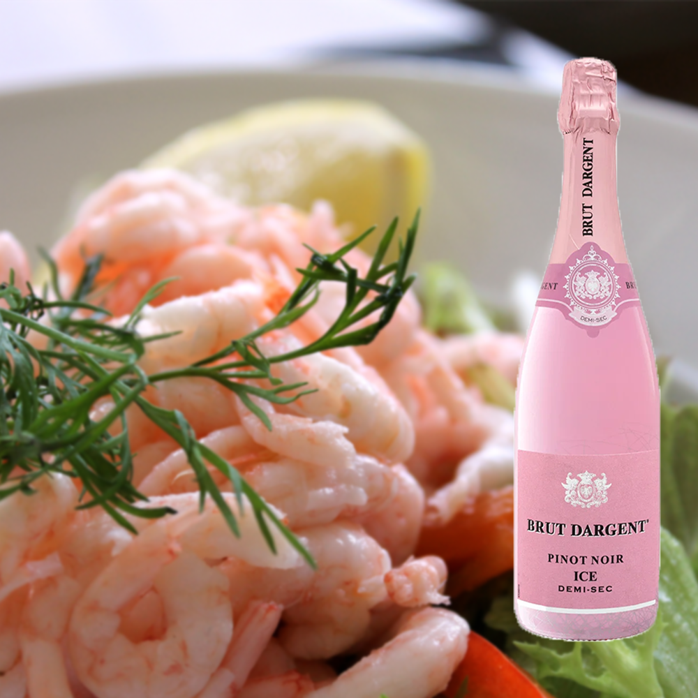 Brut Dargent Pinot Noir Ice Demi-Sec, halbtrocken, 0,75l