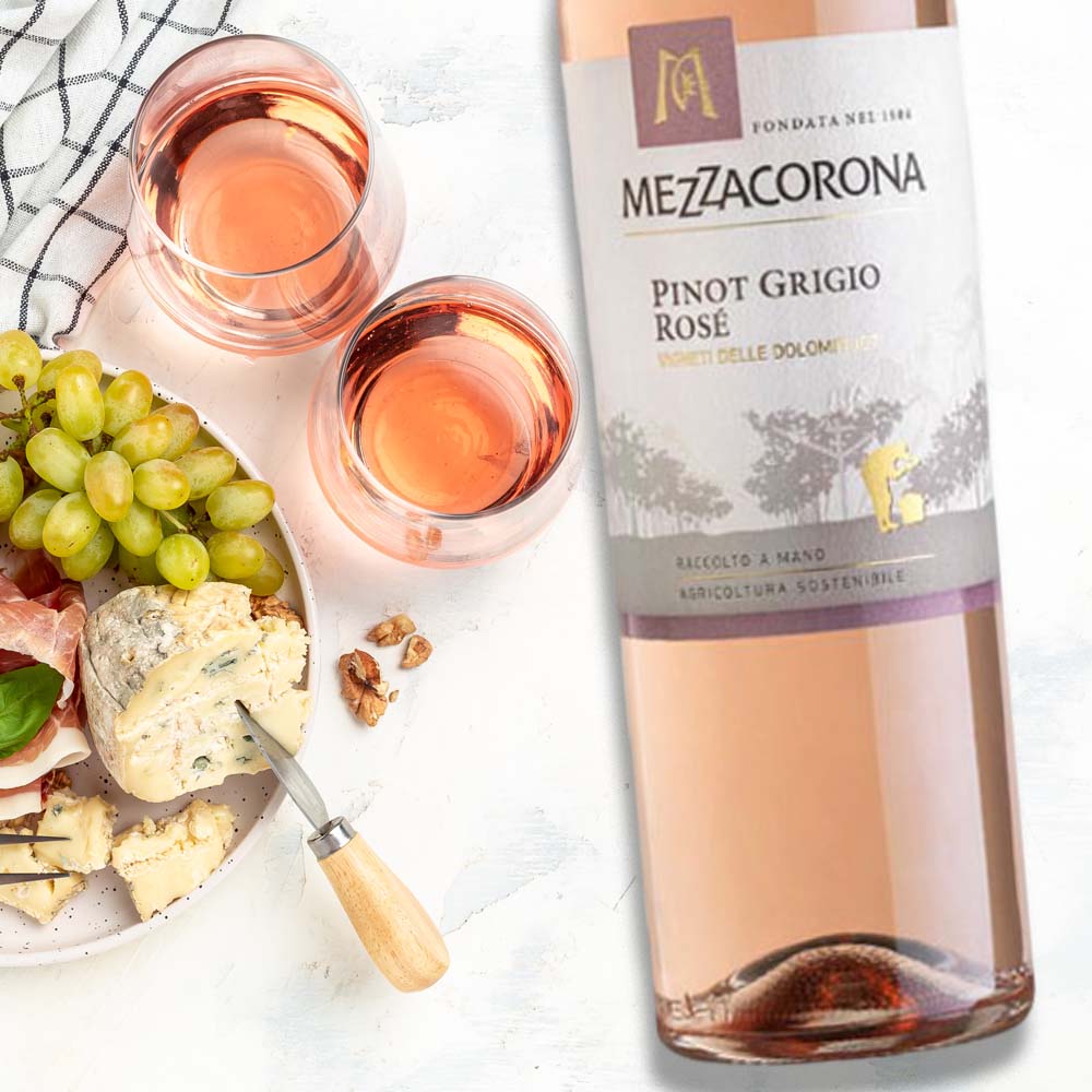 Mezzacorona Pinot Grigio Rosé DOC, trocken, 2023, 0,75l