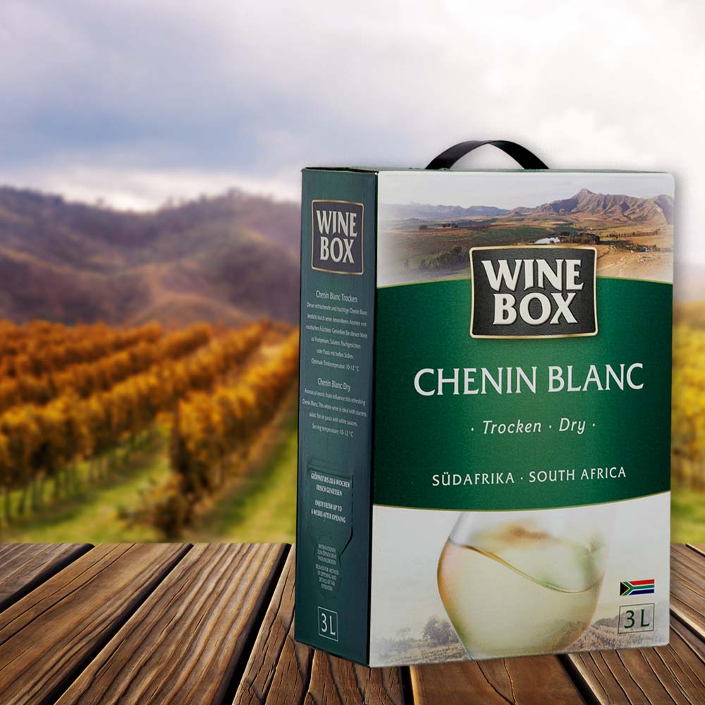 Wine Box Chenin Blanc, trocken, 3 Liter Bag-in-Box