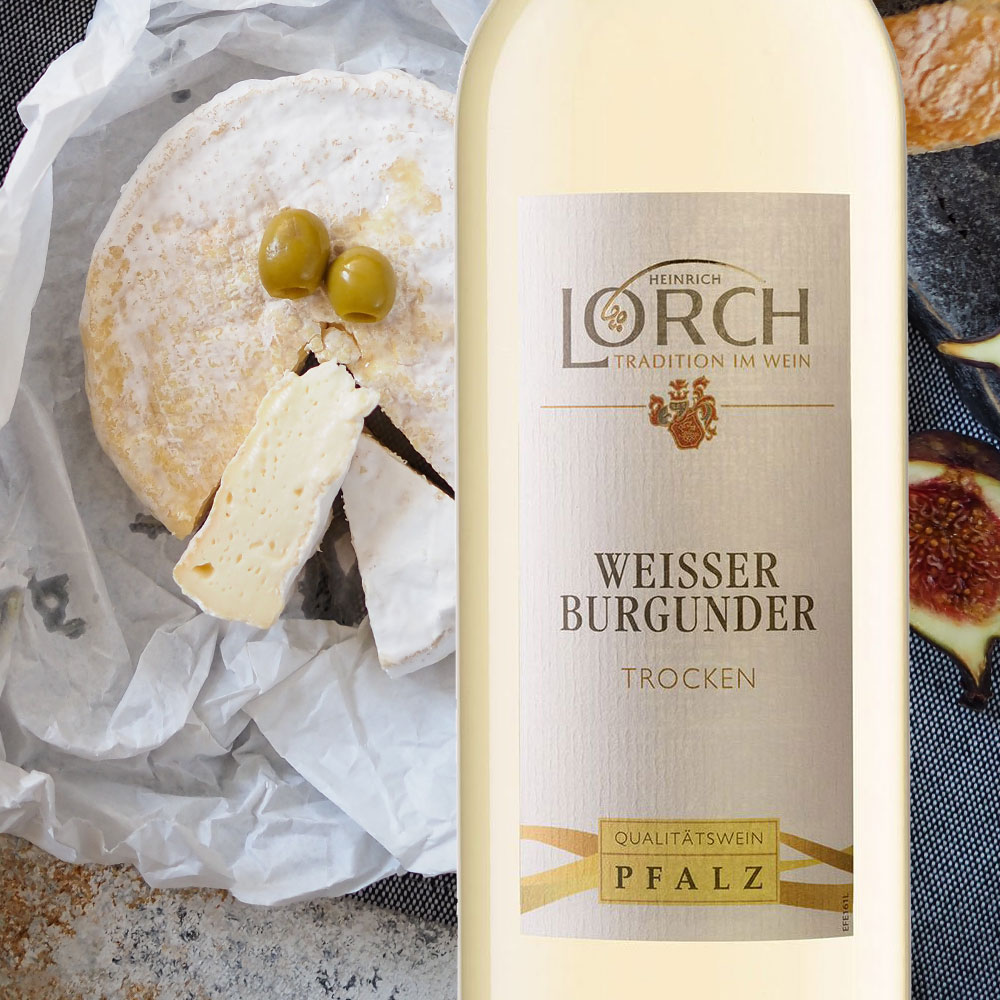 Lorch Weisser Burgunder QbA, trocken, 2023, 1,0l