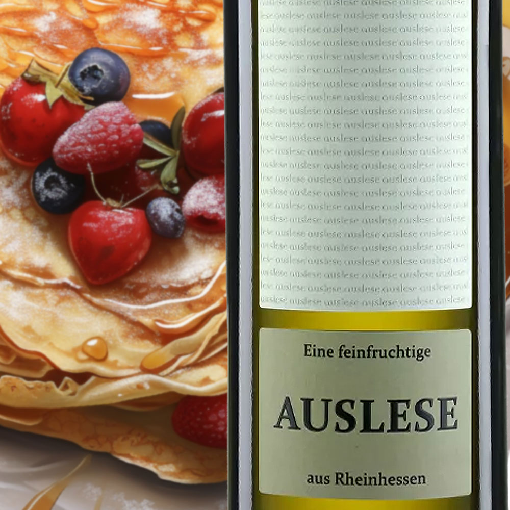 Hügelland Auslese QbA, feinfruchtig, 2023, 0,75l