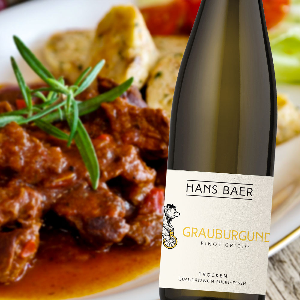 Hans Baer Grauburgunder, trocken, 0,75l