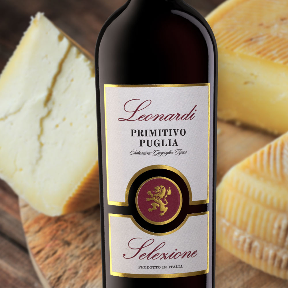 Leonardi Selezione Primitvo Puglia, halbtrocken, 2021, 0,75l