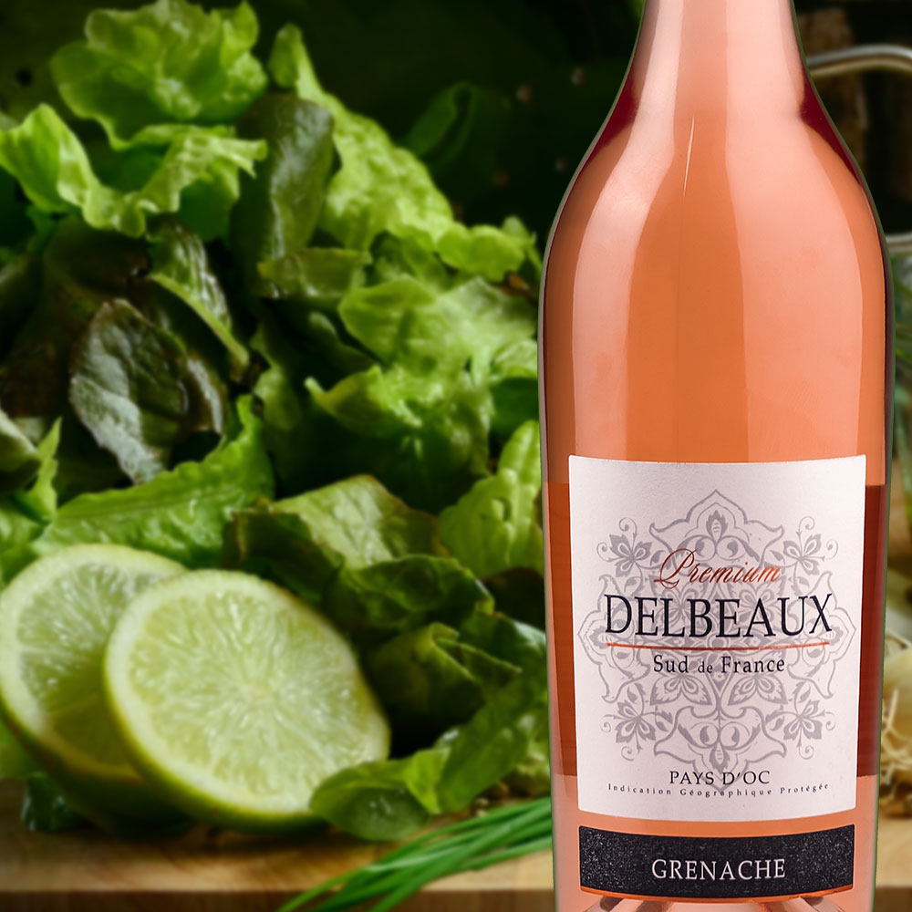 Delbeaux Premium Rosé Sud de France Grenache, trocken, 2020, 0,75l