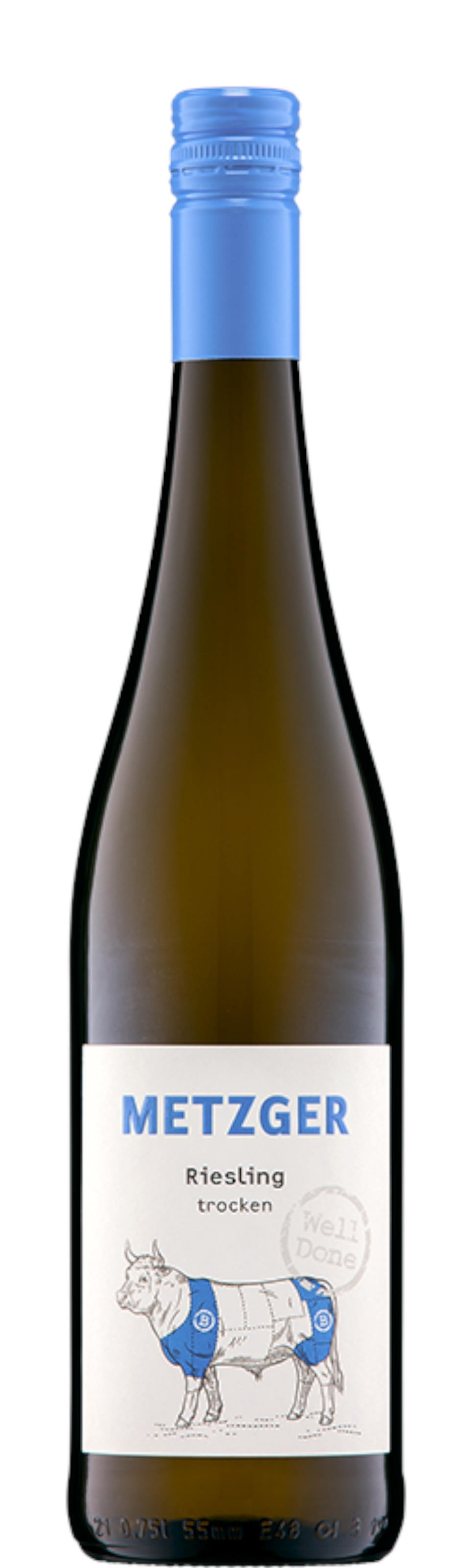 Weingut Metzger Riesling, trocken, 2022, 0,75l