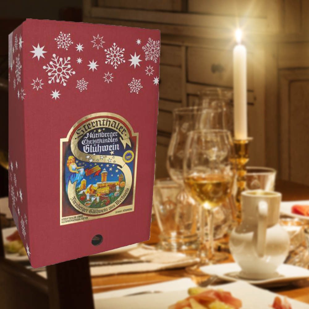 Sternthaler Nürnberger Christkindles Glühwein Weiß Bag-in-Box, 10l