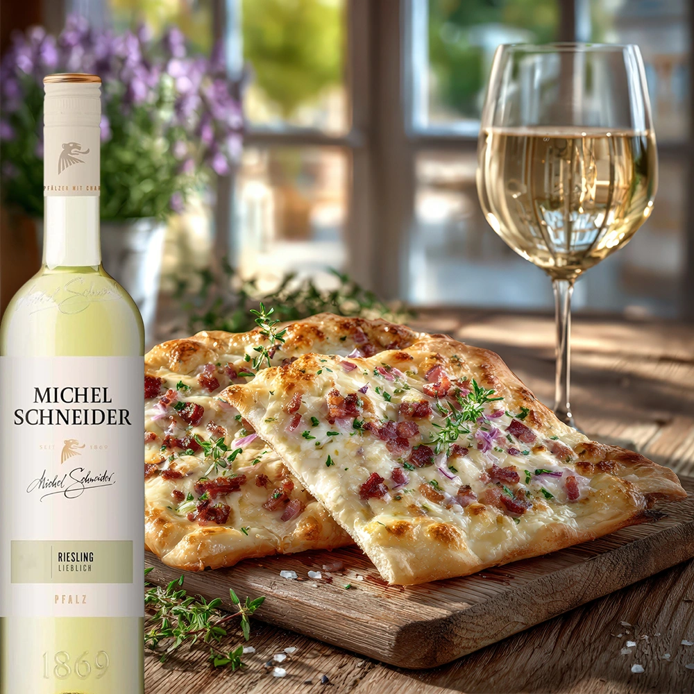 Michel Schneider Riesling QbA, lieblich, 2024, 0,75l