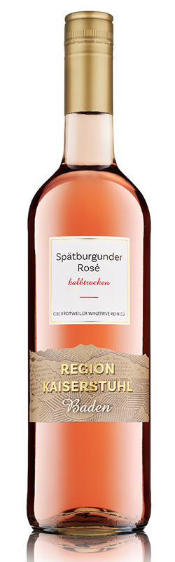 Kaiserstühler Spätburgunder Rosé, halbtrocken, 2024, 0,75l