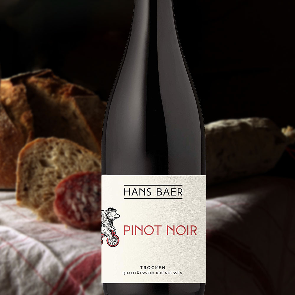 Hans Baer Pinot Noir, trocken, 2021, 0,75l