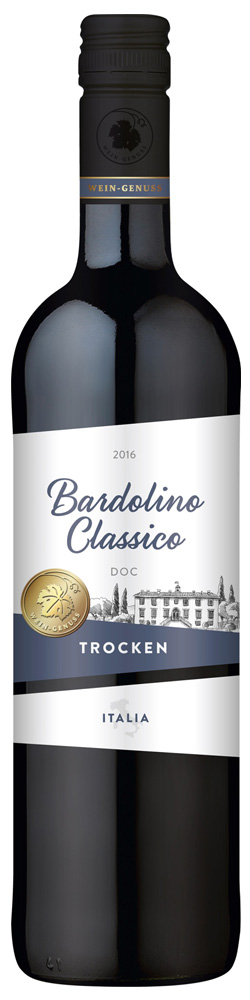 Wein-Genuss Bardolino Classico DOC, trocken, 2022, 0,75l