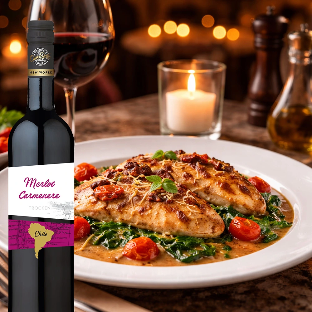 OverSeas Merlot Carmenere, trocken, 2025, 0,75l