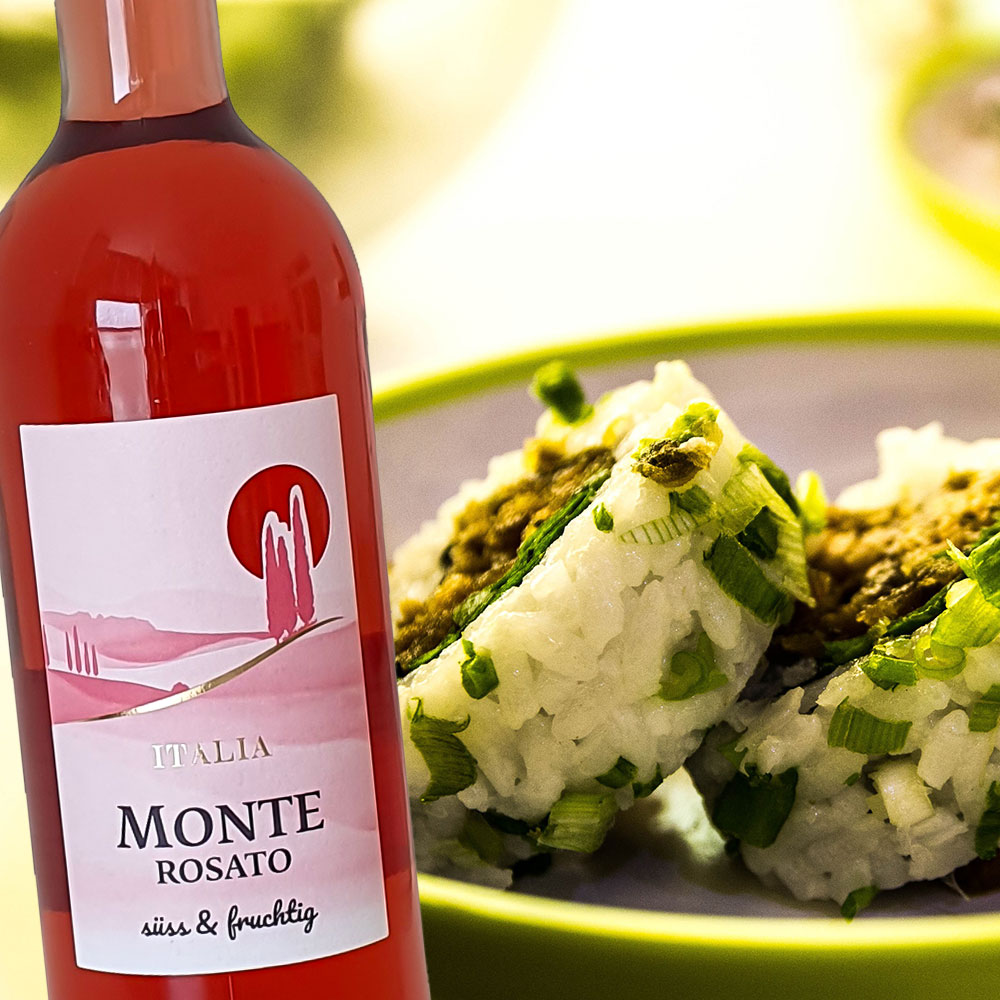 Monte Rosato, süß&fruchtig, 0,75l