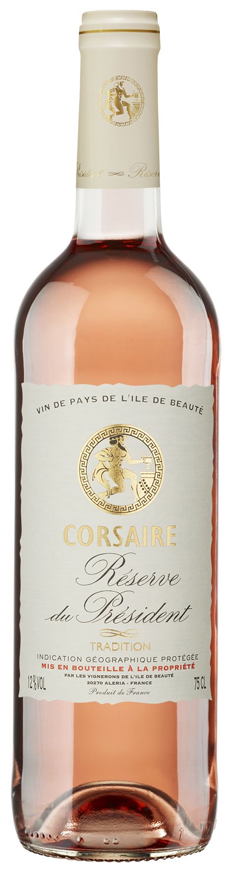 Corsaire Réserve du Président Rosé, trocken, 2023, 0,75l