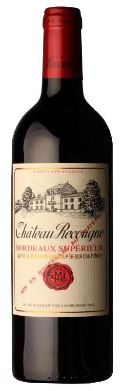 Chateau Recougne Bordeaux Superieur, trocken, 2019, 0,75l