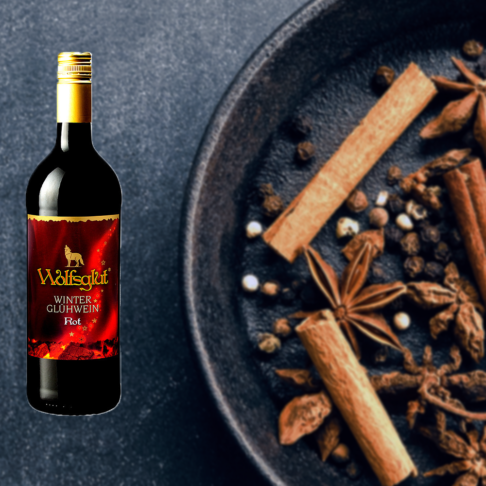 Wolfsglut Winter Glühwein Rot, 1,0l