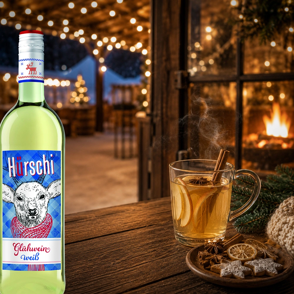 Hürschi Glühwein Weiß, 0,75l