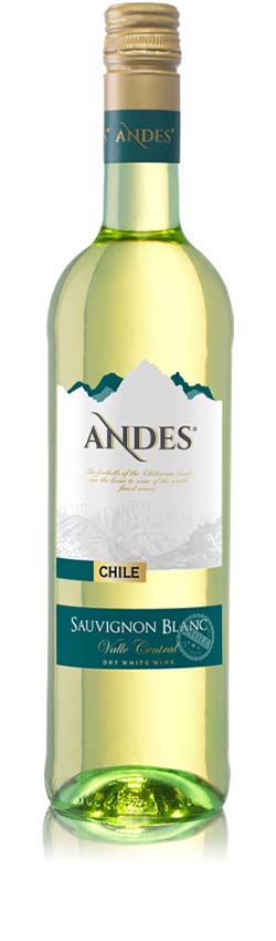 Andes Sauvignon Blanc, trocken, 2022, 0,75l