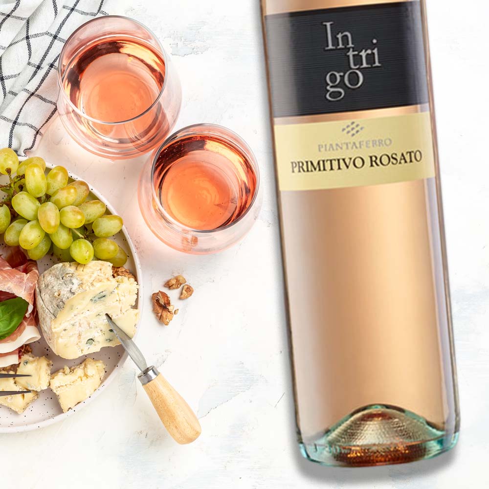 Intrigo Primitivo Rosato Puglia, trocken, 2022, 0,75l