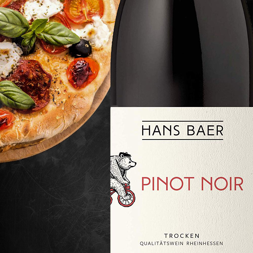 Hans Baer Pinot Noir, trocken, 2021, 0,75l