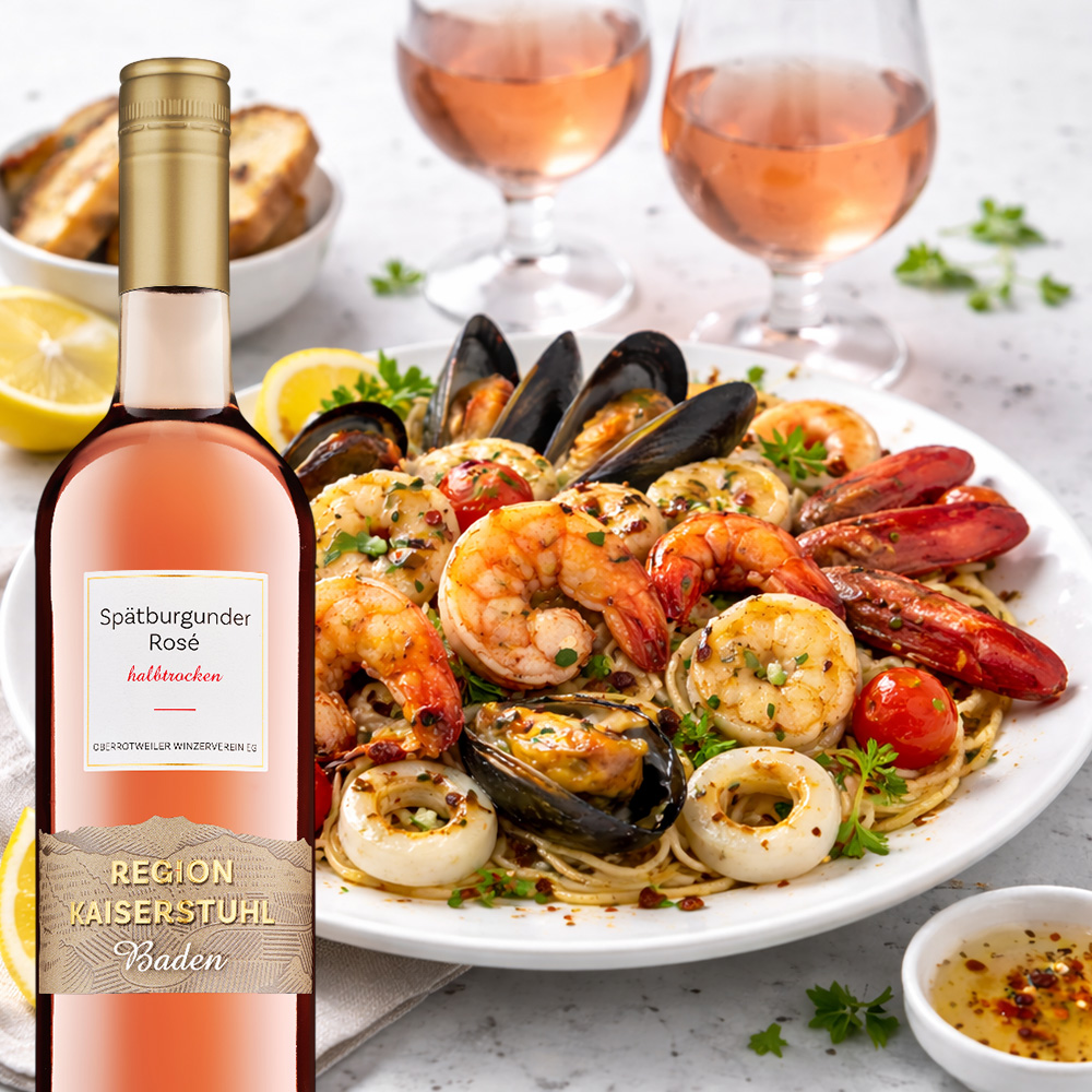 Kaiserstühler Spätburgunder Rosé, halbtrocken, 2024, 0,75l