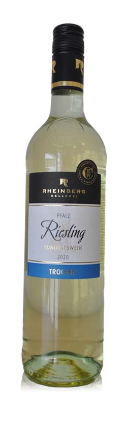 Rheinberg Riesling, trocken, 2020, 0,75l